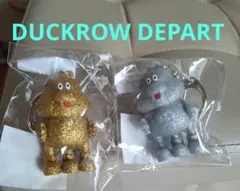 ダックローキーホルダー　ダックローシールセット　DUCKROW DEPART