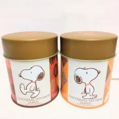 SNOOPY スヌーピー 缶 2個セットのサムネイル