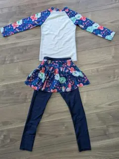 ラッシュガードとレギンスセット XL