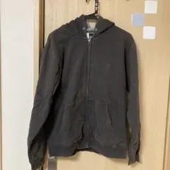 Champion ダークグレー パーカー