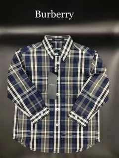 BURBERRY boys チェックシャツ新品 未使用 110cm