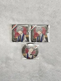 うたプリ 黒崎蘭丸 プリライ 缶バッジ 3点セット