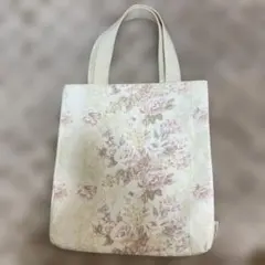Laura Ashley ローラアシュレイ　花柄トートバッグ