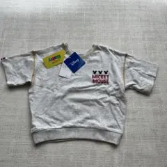 【しまむら】ミッキーマウス トレーナー　Tシャツ 90のサムネイル