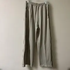 サイドラインジャージ素材パンツ