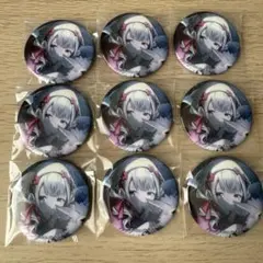 プロセカ グリッター缶バッジ 26A 小豆沢こはね