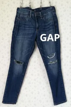 GAP ダメージ加工 スキニーデニム