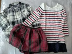 Ralph Lauren 4/4T　キッズ カットソー シャツ スカート デニムのサムネイル