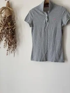 Abercrombie & Fitch ポロシャツ 半袖 グレーのサムネイル