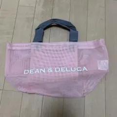 DEAN&DELUCA チャリティートート バッグ　S ピンク　メッシュ