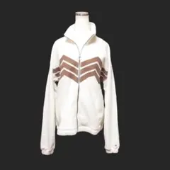 ★新品★アバクロンビー&フィッチ★シェルパフルジップジャケット(White/L)