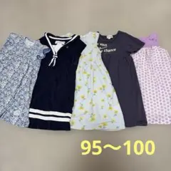 女の子　サマーワンピース５枚セット　まとめ売りのサムネイル