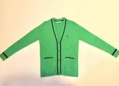LACOSTE ラコステ カーディガン サイズ40 グリーン