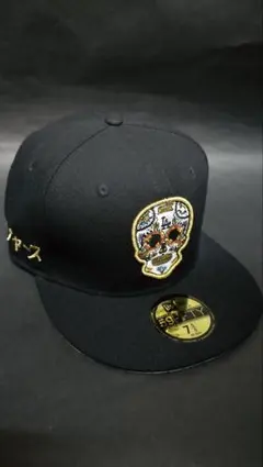 NEWERA✕LAドジャーススカルアートコンセプトカスタムキャップブラック5/8