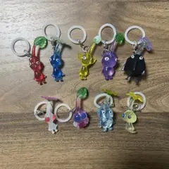 ピクミン　コンプリート　全9種　めじるしアクセサリー2 キーホルダー
