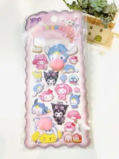 サンリオキャラクターおしりシール 1シート16枚入りシナモンぽちゃこ