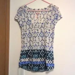 American Eagle Outfitters 半袖Tシャツ エスニック風のサムネイル