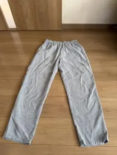 ★ コーデュロイ ストライプ ジョガーパンツ グレー