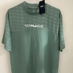 フィラ　メンズ☆新品タグ付き☆半袖モックネックシャツ　 ＵＶ対策・吸水速乾