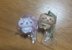 ちいかわ　ビスケット　マスコット　くりまんじゅう　ストラップ