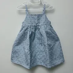 softcheese ジャガードキャミワンピ　90センチ　しまむら