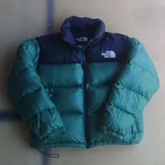 The north face ノースフェイス　廃盤ヌプシダウン(L) 緑