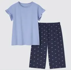 UNIQLO エアリズムコットンブレンドセット(半袖・ニジ ) 140cm