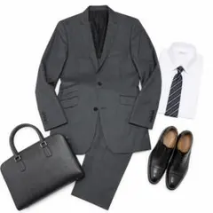 BURBERRY BLACK LABEL ビジネススーツ セットアップ グレーのサムネイル