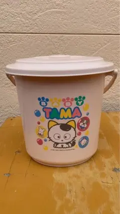 【レア】「うちのタマを知りませんか」蓋付きバケツTAMAのサムネイル