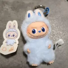 ウサギコスチュームぬいぐるみキーホルダー