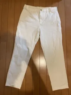ホワイト チノパン