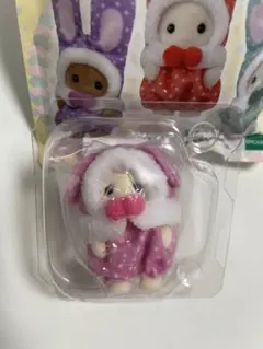 シルバニア　カラフルうさぎコスチューム　ピンク　シエル