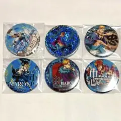 ONEPIECE マルコ 缶バッジ6点セット