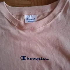 Champion ピンク Tシャツ M