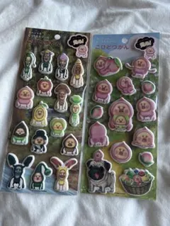 【匿名配送】こびとづかん　もっちもちシール