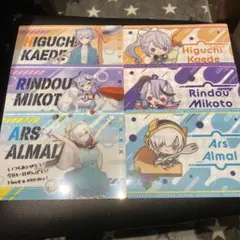 にじさんじ　ファミリーマート　非売品　コラボ第1弾&第2弾　6枚セット