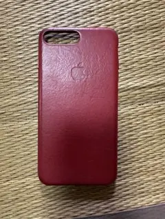 Apple iPhone8プラス　 レザーケース レッドのサムネイル