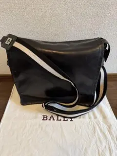 M*I様 Bally 2way 仔牛革 オールレザー メンズ ビジネスバッグ 黒
