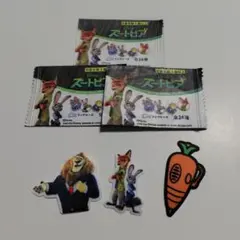 ズートピア DAISO エコワッペン 3枚