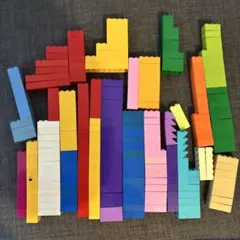 ２点目から200円引きになりますカラフルなブロックパーツセット
