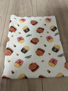 ニット生地　ハギレ　りすバーガーfuwacca