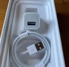 Apple Iphone純正 充電器アダプタとケーブルセット