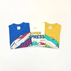 男の子 子供服 新幹線 110cm 長袖 Ｔシャツ 新品 まとめ売り TG