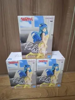 うる星やつら　フィギュア　リラックスタイム　ラム　3体