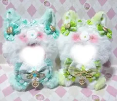 ♡11〜13cm♡おすわりオオカミさんセット②♡のサムネイル