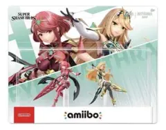 未開封　amibo ダブルセット　〔ホムラ/ヒカリ〕スマブラ　ゼノブレイド2