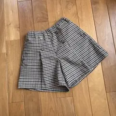 エニィファム　キュロット　チェック　130 キッズ