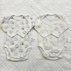 ユニクロ　ボディ肌着　長袖　２枚セット