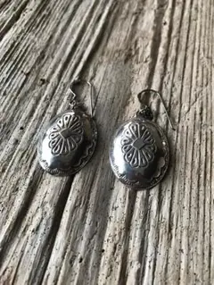 インディアンジュエリー ピアス ナバホ ギブソンジーン レア 