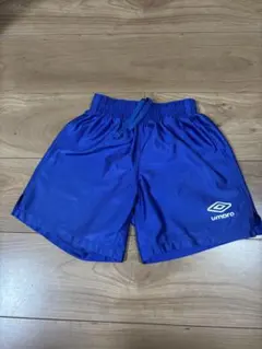 umbro 青 ハーフパンツ　120サイズ